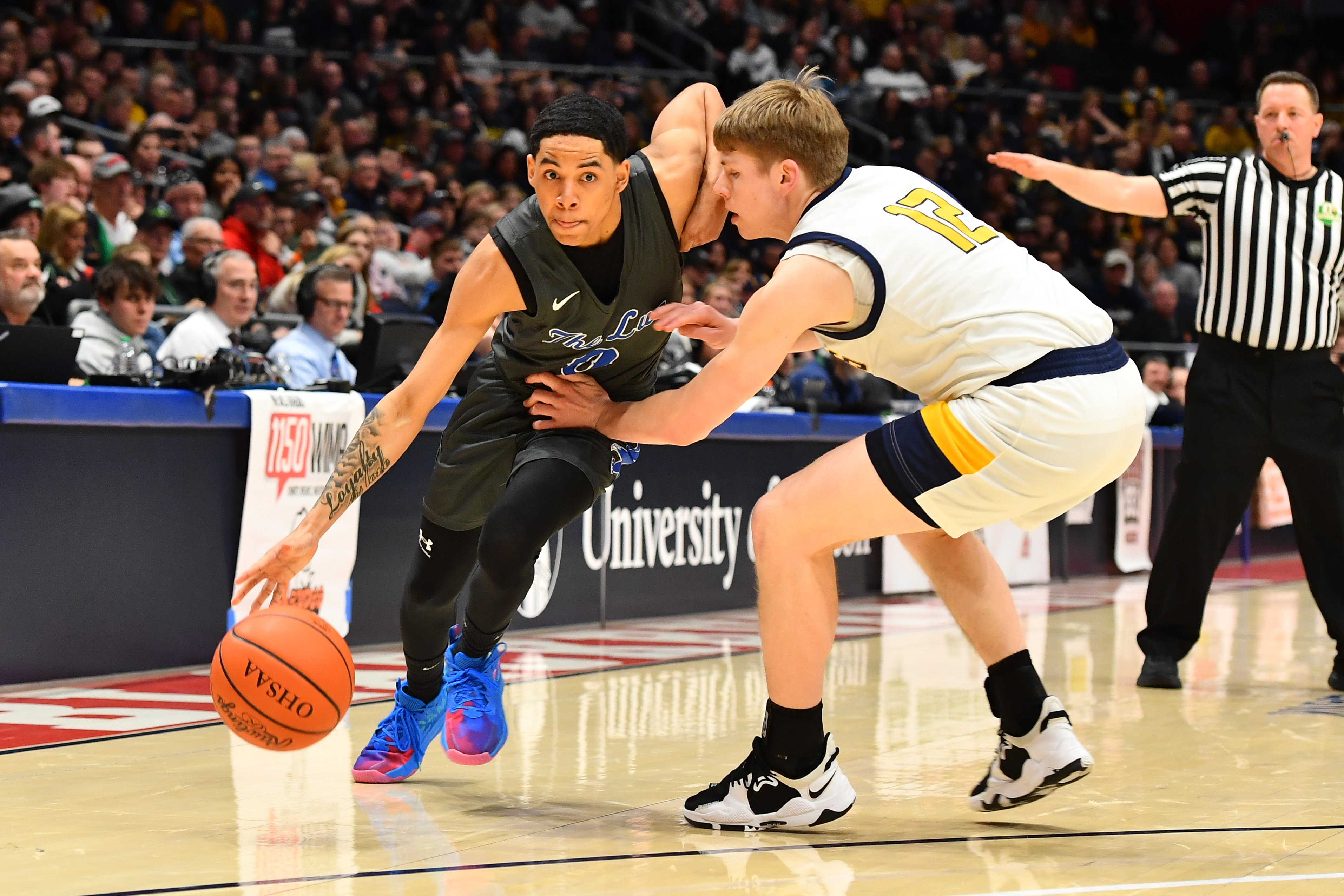 Lutheran East vs Ottawa-Glandorf boys basketball state championship Ben Jackson41